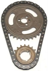 Cloyes Street True Roller Timing Sets 9-1101 Chain and Gears, Roller, Single Style, Iron/Billet Steel Sprockets, Chevy, 348, 409, Set thumbnail 1