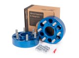 Spidertrax Off-Road 1.75 inch Wheel Spacers WHS028 Spacers, Billet Aluminum, Blue Anodized, in. Thick, 6 x 135mm Bolt Pattern, Ford, Pair thumbnail 3
