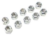 Spidertrax Off-Road Lug Nuts WHS027 Nuts, Conical Seat, M14 x 1.5 RH, Open End, Chrome Plated Steel, Set of 10 thumbnail 1