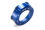 Spidertrax Off-Road Brake Rotor Hats HAT002 Hats, Fixed Mount, Billet Aluminum, Blue, 8 x 6.50 in., 6 x 6.50 in., Bolt Patterns, Each thumbnail 1