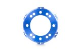 Spidertrax Off-Road Brake Rotor Hats HAT002 Hats, Fixed Mount, Billet Aluminum, Blue, 8 x 6.50 in., 6 x 6.50 in., Bolt Patterns, Each thumbnail 3