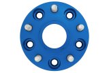Spidertrax Off-Road 1.75 inch Wheel Spacers WHS024 Spacers, Billet Aluminum, Blue Anodized, in. Thick, 5 x 5 in. Bolt Pattern, Jeep, Pair thumbnail 2