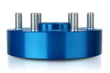 Spidertrax Off-Road 1.5 inch Wheel Spacers WHS025 Spacers, Billet Aluminum, Blue Anodized, 1.50 in. Thick, 6 x 4.50 in. Bolt Pattern, Nissan, Pair thumbnail 2