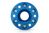 Spidertrax Off-Road 1.5 inch Wheel Spacers WHS025 Spacers, Billet Aluminum, Blue Anodized, 1.50 in. Thick, 6 x 4.50 in. Bolt Pattern, Nissan, Pair thumbnail 3