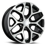 REV Wheels 582 Series OE Replica Gloss Black Machined 20x9 Wheel, Series, Replica, 20 in. x 9 in., Aluminum, Machined, 6 x 5.5 in. Bolt Circle, 6.1 in. Backspace, Each thumbnail 1