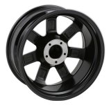 REV Wheels 885 Series Offroad Gloss Black Machined 20x9 Wheel, Series, Offroad, 20 in. x 9 in., Aluminum, Machined, 5 x 5 in. Bolt Circle, 4.53 in. Backspace, Each thumbnail 2