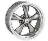 REV Wheels 100 Classic Series Anthracite 18x8 Wheel, Classic, 18 in. x 8 in., Aluminum, Anthracite, 5 x 5 in. Bolt Circle, 4.5 in. Backspace, Each thumbnail 2