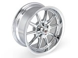 REV Wheels 110 Classic Series Chrome 17x8 Wheel, Classic, 17 in. x 8 in., Aluminum, Chrome, 5 x 4.75 in. Bolt Circle, 4.5 in. Backspace, Each thumbnail 6