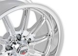 REV Wheels 110 Classic Series Chrome 17x8 Wheel, Classic, 17 in. x 8 in., Aluminum, Chrome, 5 x 4.75 in. Bolt Circle, 4.5 in. Backspace, Each thumbnail 8