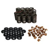 Howards Cams Stock Diameter Performance Valve Spring and Retainer Kits 98636-K32 Kits, Single, Std., 1.514 in. O.D., 348 lbs./in., 0.375 in. Dia. Stem, Retainers, 10-Degree Locks, Damper Spring, Kit thumbnail 2