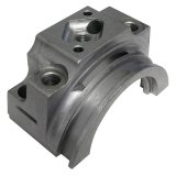 Howards Cams Extreme Billet Main Caps H350RWS Cap, Steel, Rear, Straight Outer Bolts, 2-Bolts, Chevy, Small Block, Each thumbnail 1