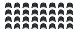 Howards Cams Forged Steel Valve Locks 93005 Locks, Forged, Steel, 7 Degree, 1-Groove, 11/32 in. Stem, Set of 32 thumbnail 2
