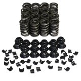 Howards Cams Stock Diameter Performance Valve Spring and Retainer Kits 98212-K12 Kits, Single, Standard, 1.265 in. O.D., 425 lbs./in., Chromoly Retainers, 10-Degree Alloy Steel Locks, Damper Spring, Kit thumbnail 1