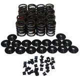 Howards Cams Performance Valve Spring and Retainer Kits 98412-K11 Kits, Performance, Single, Conical, 1.445 in. O.D., 350 lbs./in., 1.125 in. Coil Bind Height, 7 Degree Locks, Retainers, Kit thumbnail 1