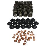 Howards Cams Performance Valve Spring and Retainer Kits 98511-K31 Kits, Performance, Single, Conical, 1.485 in. O.D., 355 lbs./in., 1.150 in. Coil Bind Height, 7 Degree Locks, Retainers, Kit thumbnail 1