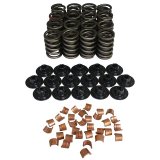Howards Cams Performance Valve Spring and Retainer Kits 98511-K31 Kits, Performance, Single, Conical, 1.485 in. O.D., 355 lbs./in., 1.150 in. Coil Bind Height, 7 Degree Locks, Retainers, Kit thumbnail 2