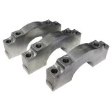 Howards Cams Extreme Billet Main Caps H454 Caps, Steel, Center, Straight Outer Bolts, 4-Bolt, Chevy, Big Block, Set of 3 thumbnail 1