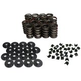Howards Cams Stock Diameter Performance Valve Spring and Retainer Kits 98636-K11 Kits, Single, Std., 1.514 in. O.D., 348 lbs./in., 0.344 in. Dia. Stem, Retainers, 7-Degree Locks, Damper Spring, Kit thumbnail 1