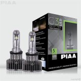 PIAA Light Bulbs LEH124U Bulb, H13 G3 LED Bulbs, 6200K - 12/24V 23W - Twin Pack thumbnail 2