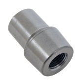 FK Weldable Tube Ends 2206 End, Weldable, Chromoly Steel, 1.000 in. Diameter, 1/2 in.-20 RH Thread, Smooth End, Each thumbnail 1