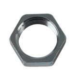 FK Jam Nuts SJNL10-1 Nut, Steel, Natural, 5/8 in.-18 LH, 3/4 in. Hex, Each thumbnail 1