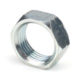 FK Jam Nuts SJNL10-1 Nut, Steel, Natural, 5/8 in.-18 LH, 3/4 in. Hex, Each thumbnail 2