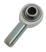 FK HRSMX-T/HIN-T Series Rod Ends HRSMX10T End, Series, 3/4 in.-16, Male Threads, 3-piece, Steel, 0.625 in. Bore, Each thumbnail 1