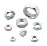 FK Jam Nuts SJNR03 Nut, Steel, Natural, 10-32 RH NF, Each thumbnail 1