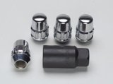 Gorilla Wheel Locks 71631N Lug Nuts, Conical Seat, 12mm x 1.50 RH, Closed End, Locking, Chrome Plated Steel, Set of 4 thumbnail 2