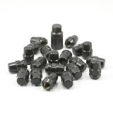 Gorilla Wheel Lock Systems 71683NBC Lug Nuts, Conical Seat, 1/2 in. x 20 RH, Closed End, Locking, Black Chrome Steel, Set of 20 thumbnail 2