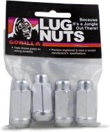 Gorilla Automotive Lug Nuts and Bolts 41107XLHTB Acorn Extra Long Heat Treated (3/4" Hex Bagged 14mm x 2.00 thumbnail 1
