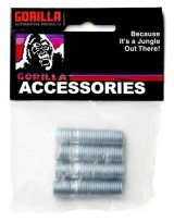 Gorilla Wheel Studs 77737XLB Studs, Screw-In, Steel, Zinc Plated, 12mm x 1.50, 2.250 in. Length, Set of 4 thumbnail 1