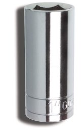 Gorilla Thin Wall Sockets 1316SKT Socket, Steel, Chrome, Wall, Deep Well, 6-Point Hex, 1/2 in. Drive, 13/16 in., Each thumbnail 2