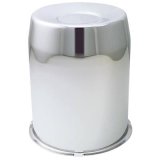 Gorilla Hub Covers HC211LSS Center Cap, Stainless Steel, Polished, Push-Through, 5.100 in. Diameter, Dome Style, 6.25 in. Length, Each thumbnail 1