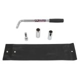 Gorilla Extendable Lug Nut Wrench Kits 1334 Wrench, Extension, Thin Wall Sockets, Collapsible, 21 in. Telescoping Handle, Each thumbnail 1