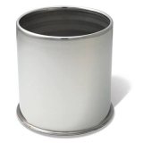 Gorilla Hub Covers HC204SS Center Cap, Stainless Steel, Polished, Push-Through, 4.250 in. Diameter, Open End, 4.250 in. Length, Each thumbnail 1