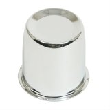 Gorilla Hub Covers HC188 Center Cap, Cover, Push-through, Dome, Steel, 2.670 Dia., 2.80 in. Length, Chrome, Each thumbnail 1