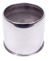 Gorilla Hub Covers HC212SS Center Cap, Stainless Steel, Polished, Push-Through, 5.100 in. Diameter, Open End, 4.250 in. Length, Each thumbnail 2
