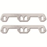 Remflex Exhaust Header Gasket Sets 6003 and Manifold Gaskets, Square Port, Graphite, Designed for Stan's Pattern or Similar, Chrysler, Dodge, Plymouth, 5.2L, 5.9L, Pair thumbnail 1