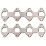 Remflex Exhaust Header Gasket Sets 3027 and Manifold Gaskets, D-port, Graphite, Ford, 4.6L, 5.4L, Set thumbnail 1