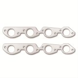 Remflex Exhaust Header Gasket Sets 2013 and Manifold Gaskets, Round Port, Graphite, Chevy, GMC, Big Block, Pair thumbnail 1