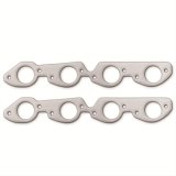 Remflex Exhaust Header Gasket Sets 2068 Gaskets, Graphite, Round Port, Chevy, Big Block, Pair thumbnail 1