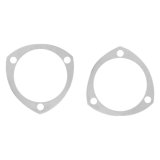 Remflex Collector Gaskets 8004 Gaskets, Graphite, 3-Hole, 4.00 in. Inside Diameter, Pair thumbnail 2
