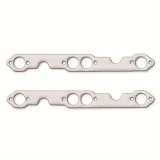 Remflex Exhaust Header Gasket Sets 2031 Gaskets, Graphite, Round Port, Chevy, Small Block, Pair thumbnail 1