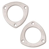 Remflex Collector Gaskets 8001 Gaskets, Graphite, 3-Hole, 2.50 in. Inside Diameter, Pair thumbnail 1
