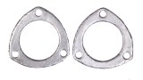 Remflex Collector Gaskets 8001 Gaskets, Graphite, 3-Hole, 2.50 in. Inside Diameter, Pair thumbnail 2