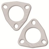 Remflex Collector Gaskets 8008 Gaskets, 3-bolt Flange, 2.00 in. I.D., 2.688 in. To 2.938 in. Slotted Bolt Hole Spacing, Pair thumbnail 1