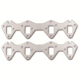 Remflex Exhaust Header Gasket Sets 3015 Gaskets, Square Port, Graphite, Ford FE, Pair thumbnail 1