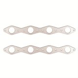 Remflex Exhaust Header Gasket Sets 3026 Gasket, Graphite, Round Port, Ford, Powerstroke, 7.3L, V8, Each thumbnail 1