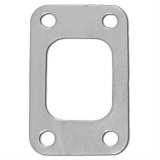 Remflex Turbocharger Mounting Gaskets 18-024 TURBO- Basic T-3 Inlet Gasket, Open Plenum 1.750"w x 2.250"h Port, 4 Bolt Holes with Bolt Spacing: (A) 1.75" x thumbnail 1